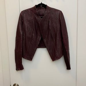 Vince Moto Leather Jacket